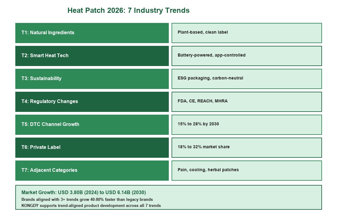 Heat Patch Industry Trends 2026: 7 Trends Framework