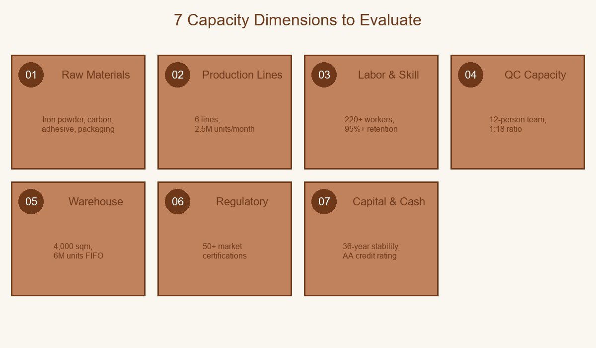 7 Capacity Dimensions