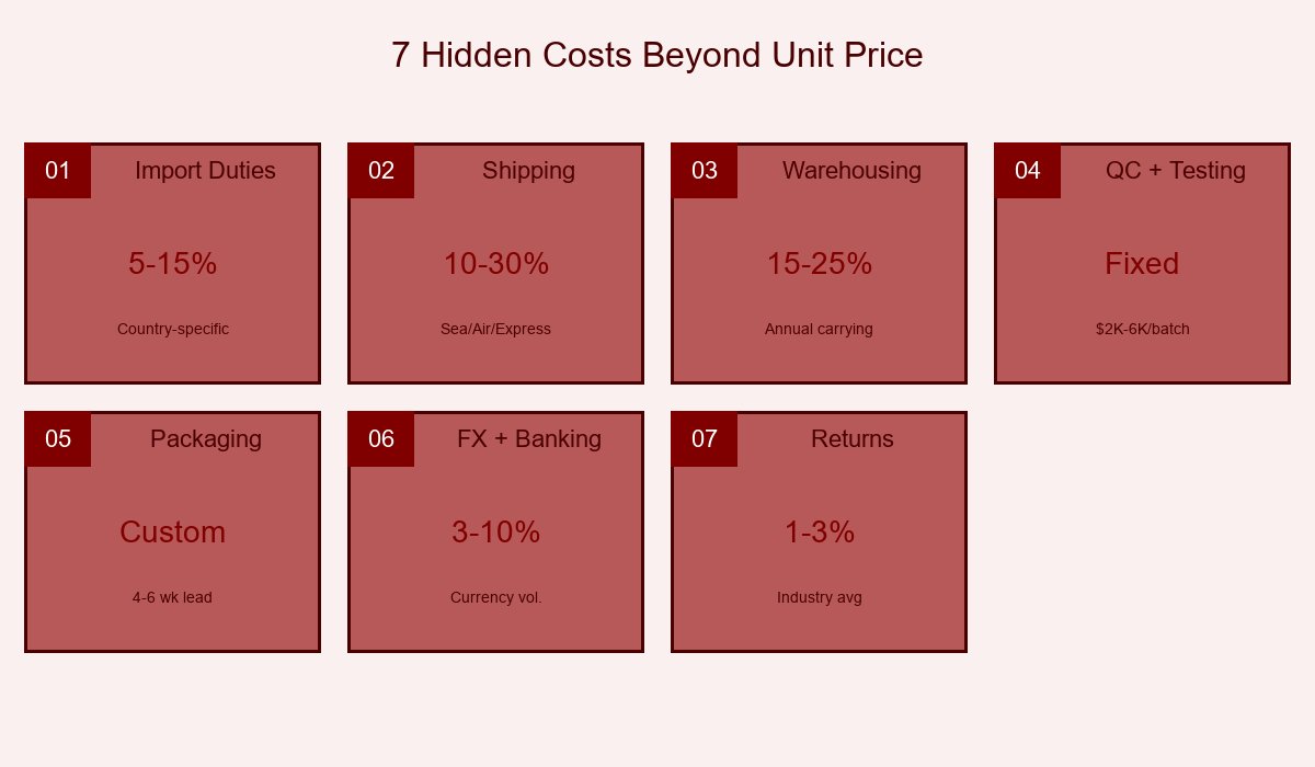 7 Hidden Costs Beyond Unit Price