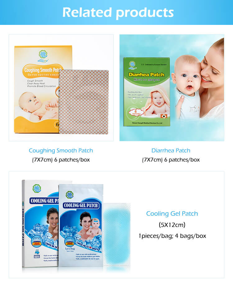 Sunburn Cooling Patches Supplier