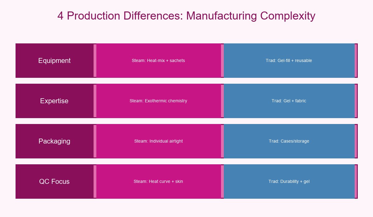 4 Production Differences
